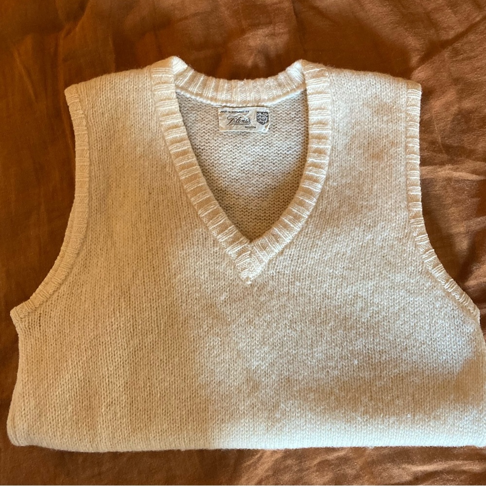 70s Wool Sweater Vest